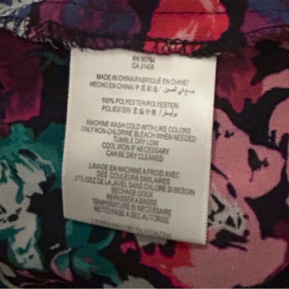 Bcbgeneration Blouse. Multi Color. Size 8 - image 5